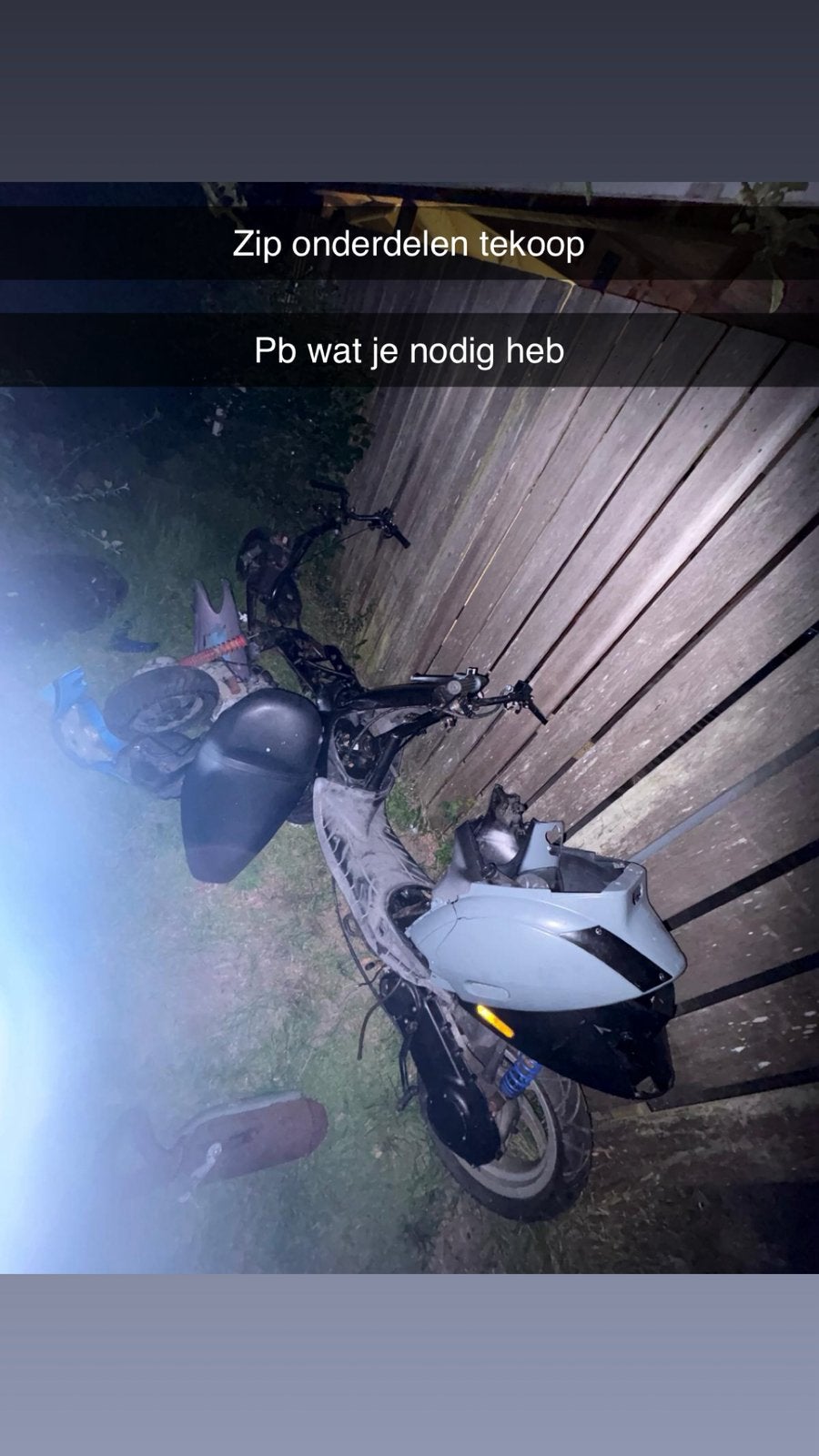 Zip 2000 onderdelen, Ophalen, Zo goed als nieuw, Benzine, Piaggio