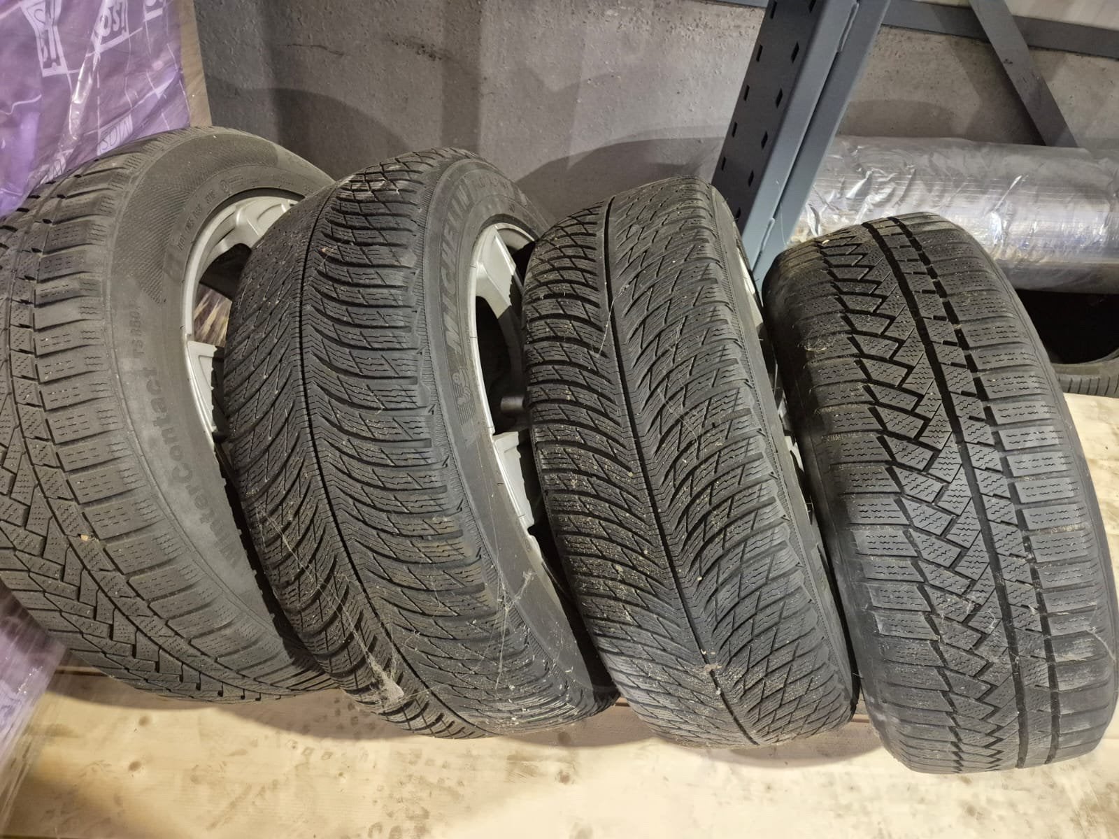 Winterbanden op OXXO lichtmetalen velgen, 18 inch, Ophalen, 18 inch, Banden en Velgen, Winterbanden