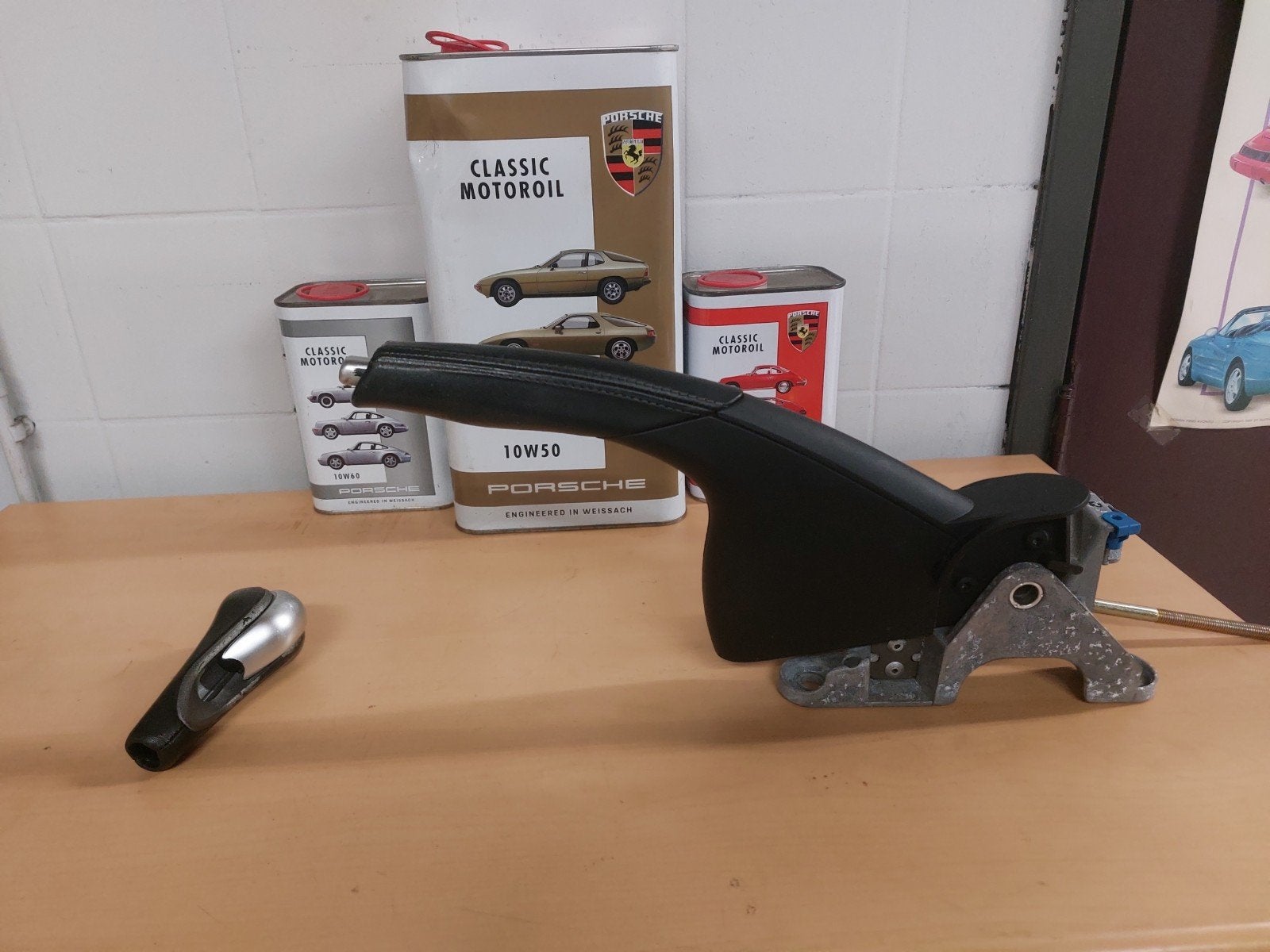 Porsche Boxster 986 automaat pook en handrem zwart, Ophalen of Verzenden, Gebruikt, Porsche
