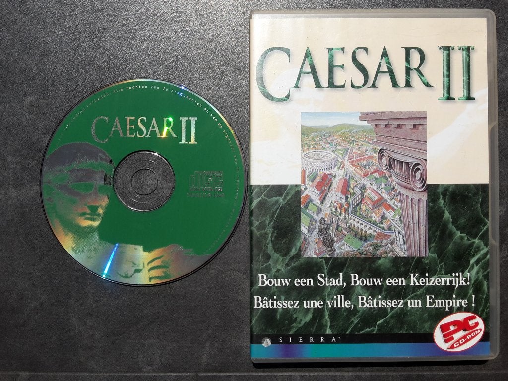 PC Game - Caesar 2 II - CD-rom, 1 speler, Ophalen of Verzenden, Zo goed als nieuw, Vanaf 3 jaar