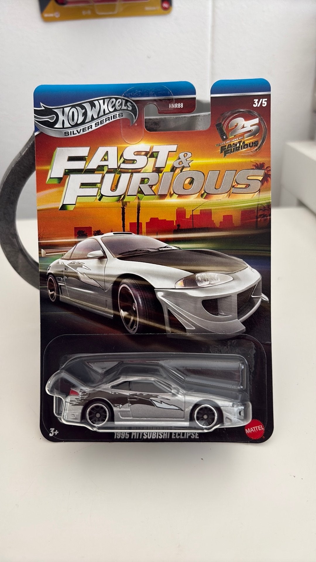 Hot Wheels 1995 Mitsubishi Eclipse F&F 1/64, Ophalen of Verzenden, Nieuw, Auto