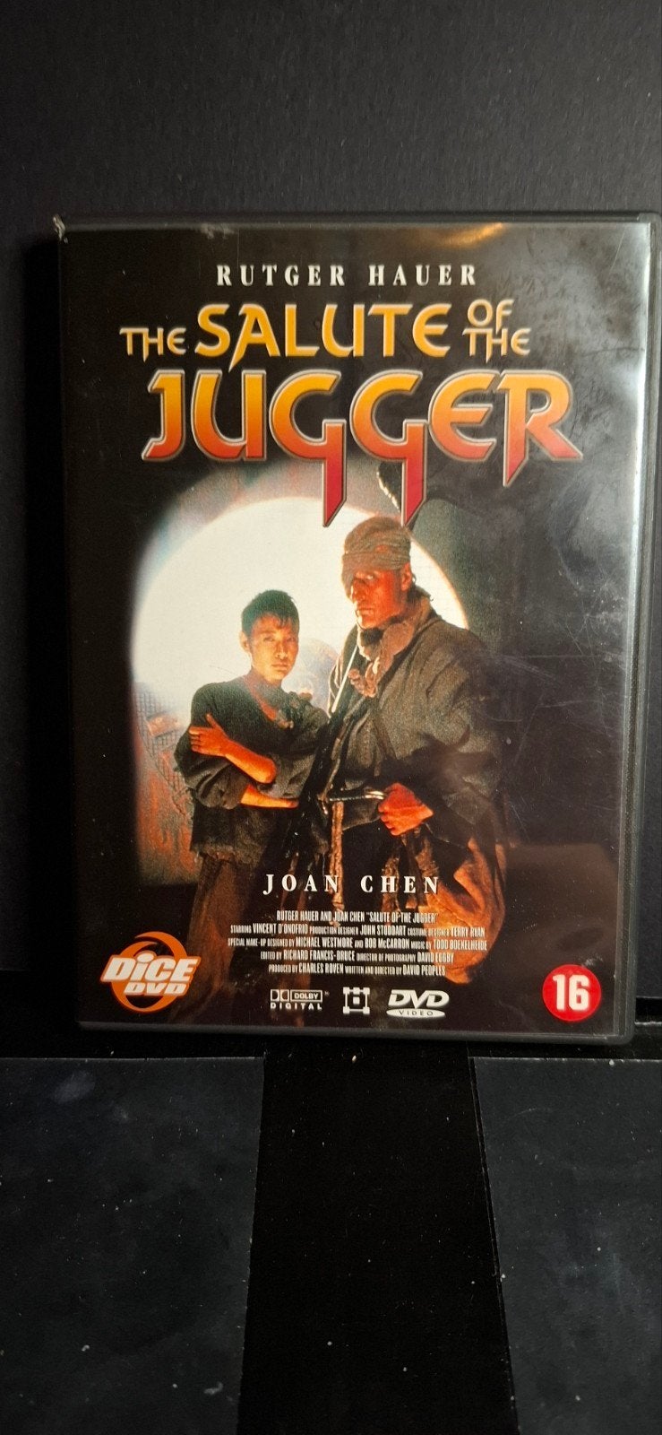 The Salute of the Juggernaut - Rutger Hauer DVD, Vanaf 16 jaar, Ophalen of Verzenden, Gebruikt, Actiethriller