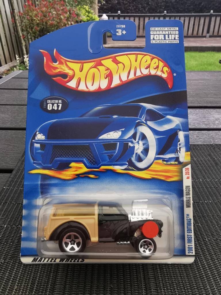 HotWheels Morris Wagon zwart, Ophalen of Verzenden, Nieuw, Auto
