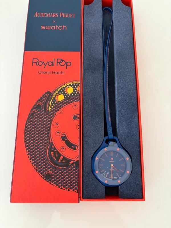 Swatch x audermar piguet, Zakhorloge, Swatch, Nieuw, Kunststof