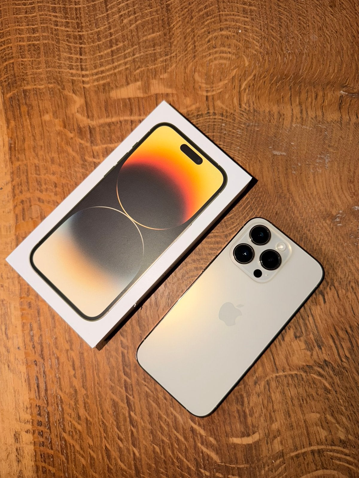 Iphone 14 pro 256 GB goud, Telecommunicatie, Mobiele telefoons | Apple iPhone, IPhone 14 Pro, 78 %, Zo goed als nieuw, Goud