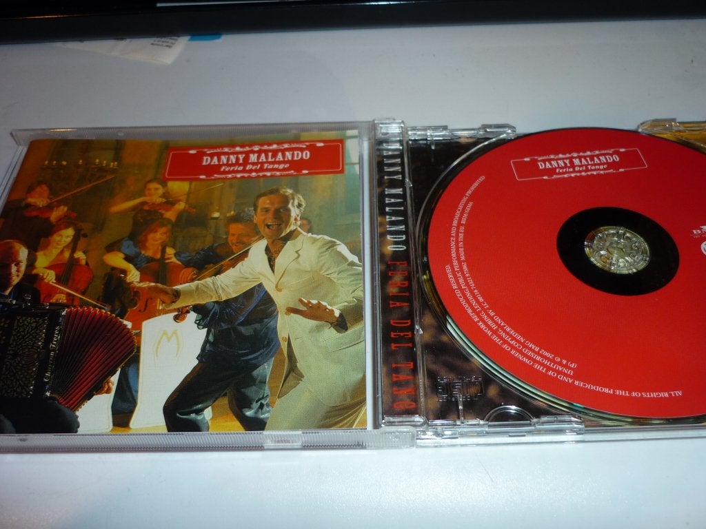 Danny Malando - Feria Del Tango CD, Met bonustracks, Ophalen of Verzenden, Zo goed als nieuw, Tango
