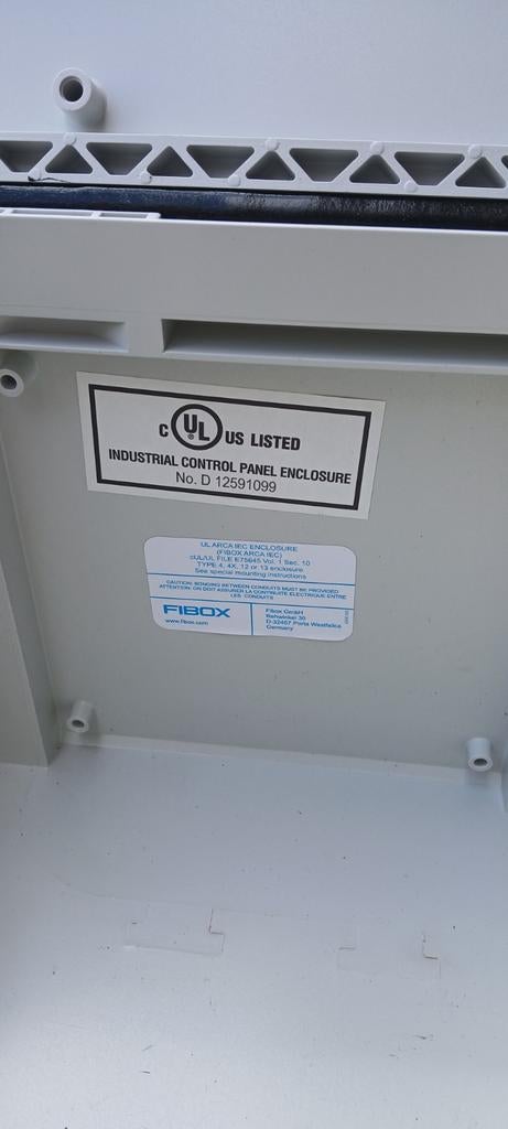 Nieuwe Fibo Polycarbonaat Elektro Kast - 2-punts sluiting, Ophalen of Verzenden