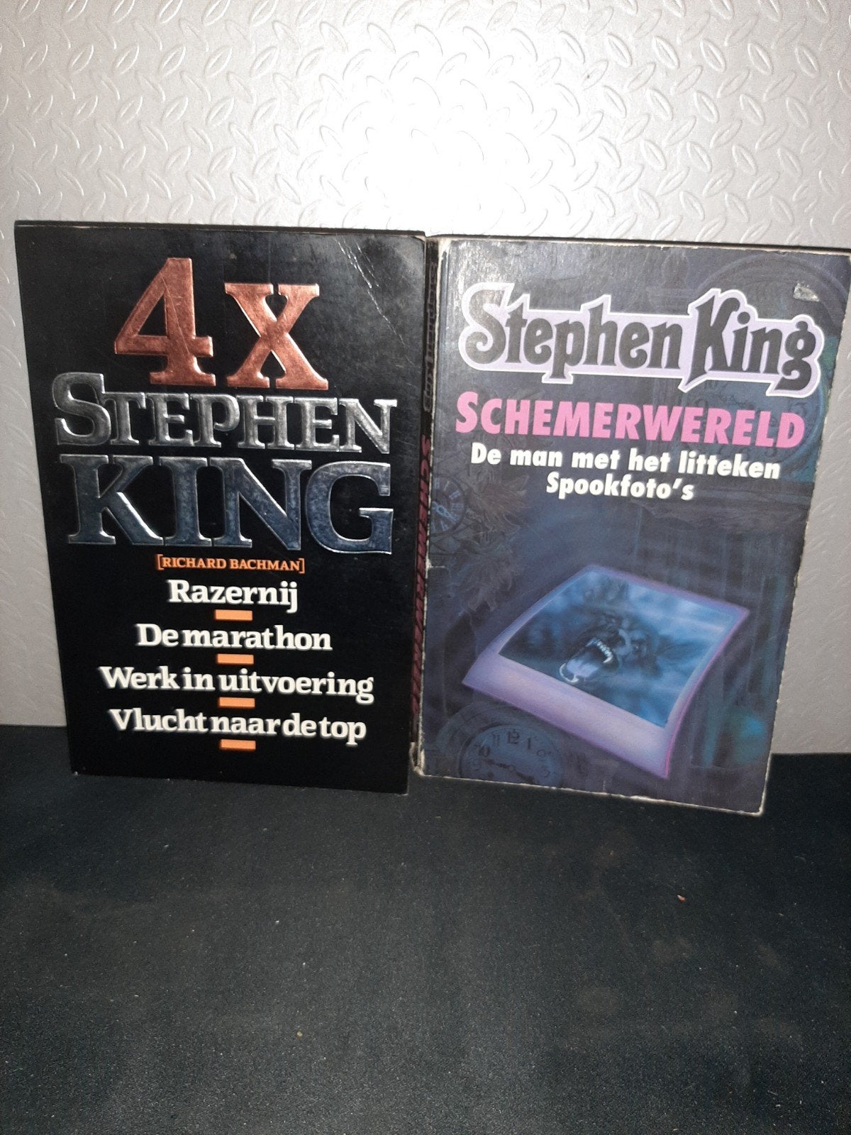 Stephen King Boeken: 4x Stephen King & Schemerwereld, Ophalen of Verzenden, Gelezen, Stephen King, Nederland