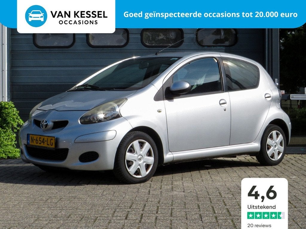 Toyota Aygo 1.0-12V Access | Airco | APK | Zuinige auto, Auto's, Toyota, Voorwielaandrijving, Gebruikt, 4 stoelen, 68 pk