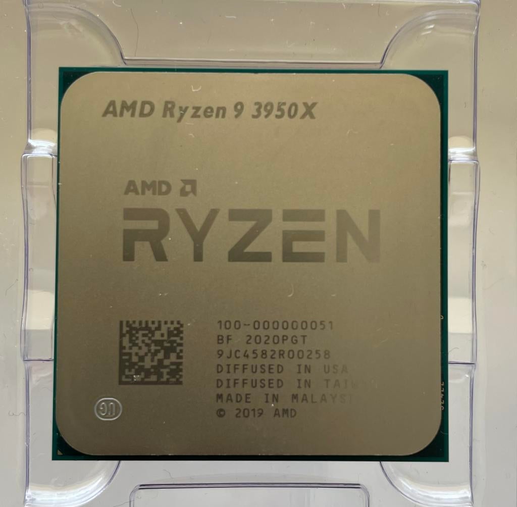 AMD Ryzen 9 3950X 16 cores, Ophalen of Verzenden, Zo goed als nieuw, 16-core, 4 Ghz of meer