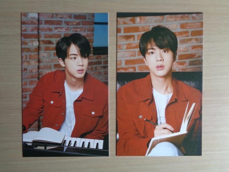 BTS Jin Mediheal postcard set, Ophalen of Verzenden, Zo goed als nieuw, Foto of Kaart