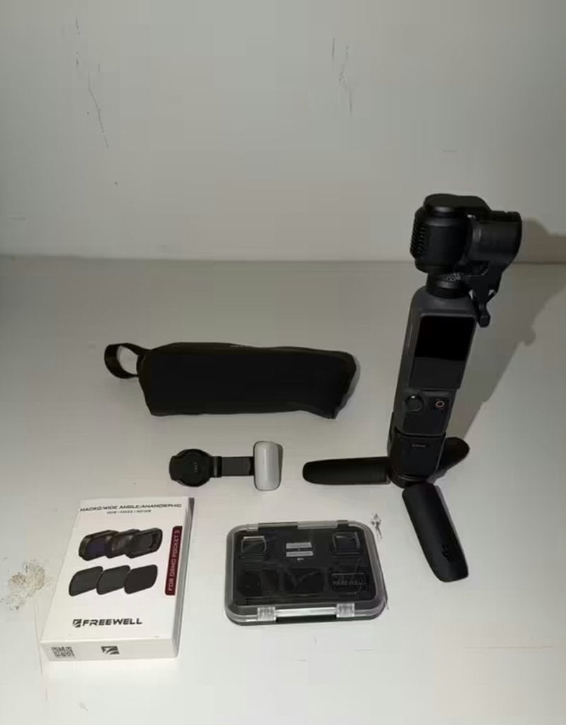 DJI Osmo Pocket 4 complete set incl. Care Refresh, Ophalen of Verzenden, Gebruikt, Overige merken