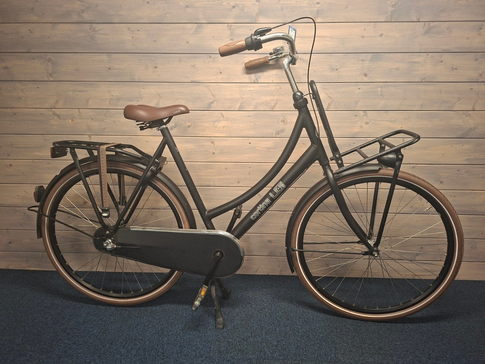 Cortina U4 transportfiets dames 57cm met 3 versnellingen, Gebruikt, Versnellingen, 56 cm of meer, Ophalen