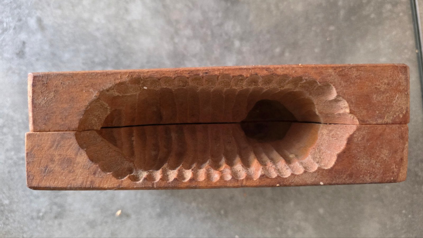 Vintage Handgemaakte Boterlam Vorm - Perfect Sluitend, Antiek en Kunst, Ophalen of Verzenden