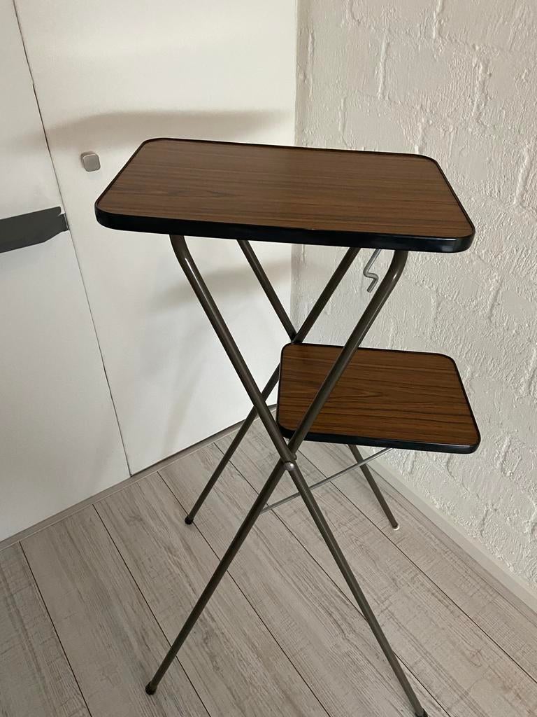 Vintage dia projector tafel, Audio, Tv en Foto, Diaprojectors, Ophalen, Gebruikt