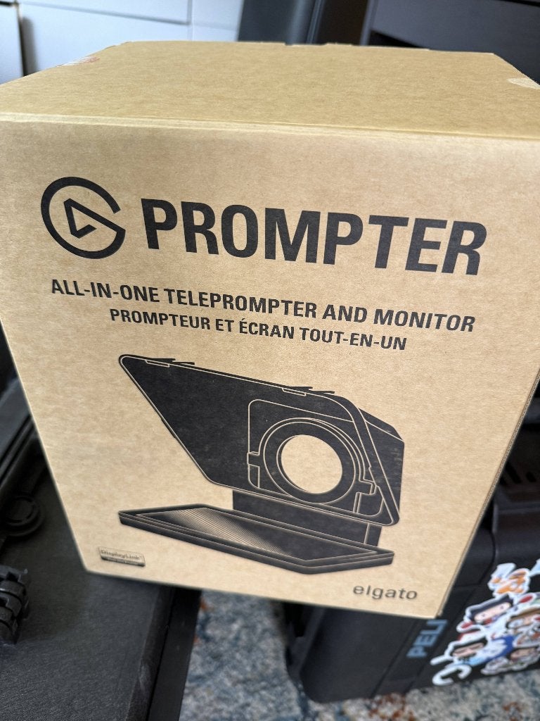 Elgato Prompter - all-in-one teleprompter, als nieuw, Ophalen of Verzenden, Zo goed als nieuw, Video