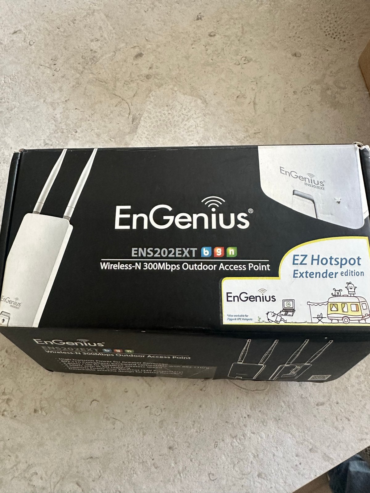 EnGenius ENS202EXT Wireless-N 300Mbps Outdoor Access Point, Ophalen of Verzenden, Gebruikt