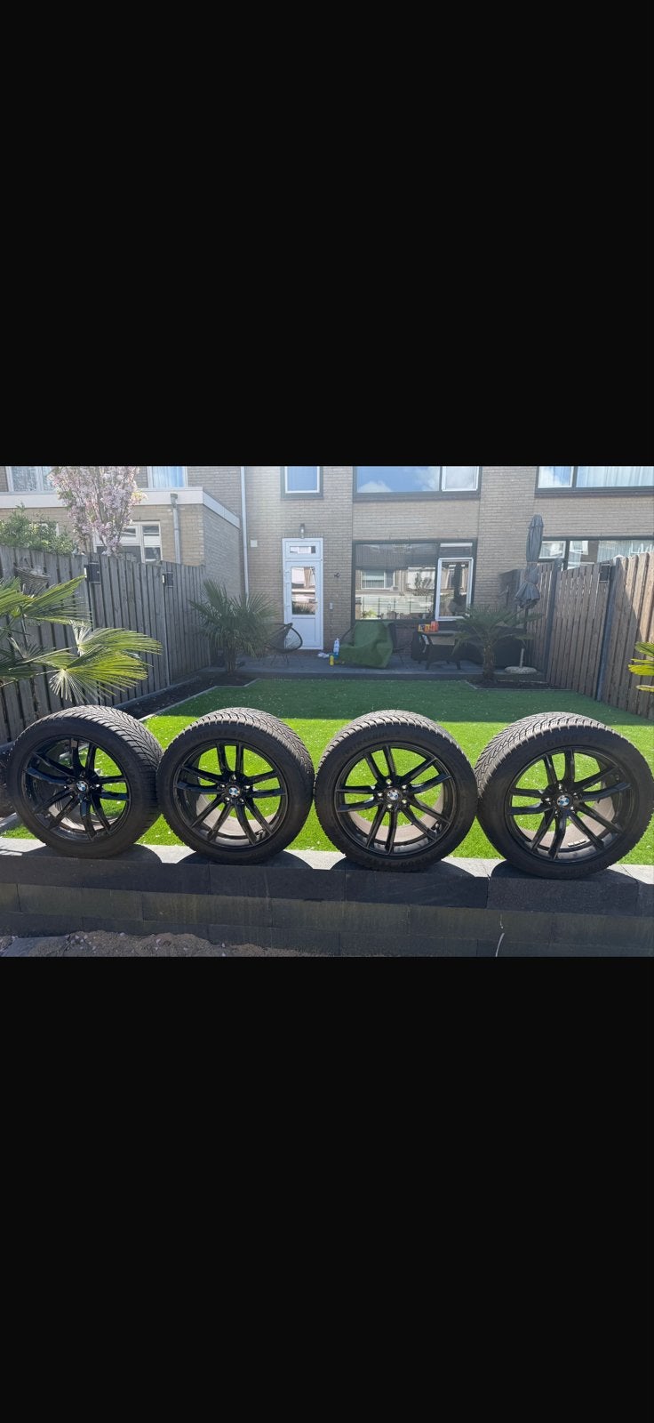 BMW 5 Serie G30 G31 18 inch 662M velgen winterbanden, Ophalen, 18 inch, Banden en Velgen, Winterbanden