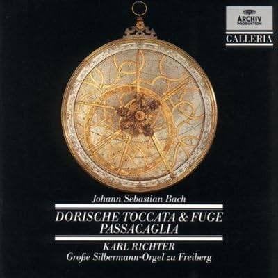 bach dorische toccata & fuge passacaglia, Verzenden, Barok, Zo goed als nieuw, Overige typen