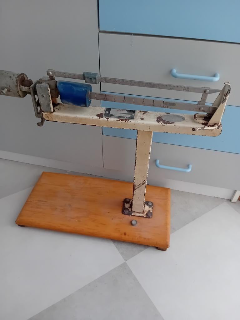 Vintage bakkers weegschaal., Ophalen of Verzenden