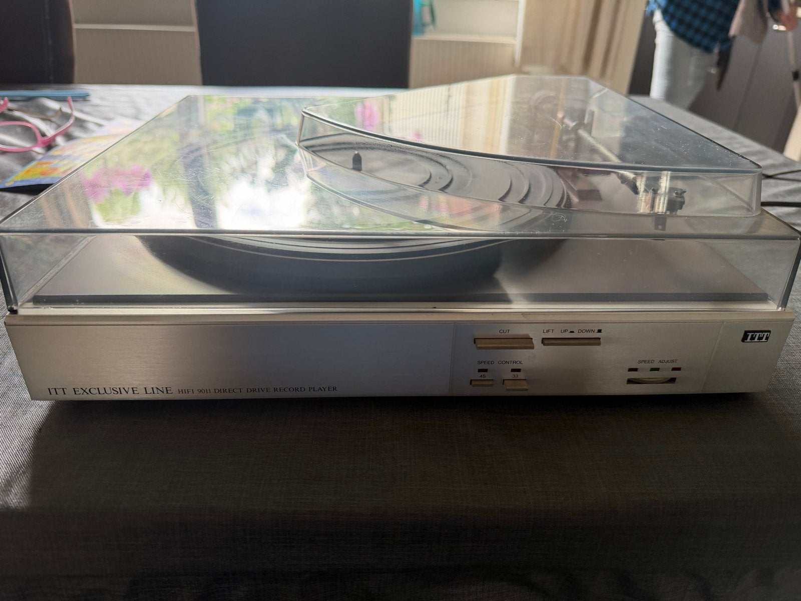 ITT Exclusive Line HIFI 900 Direct Drive Platenspeler, Ophalen of Verzenden, Gebruikt, Platenspeler, Overige merken