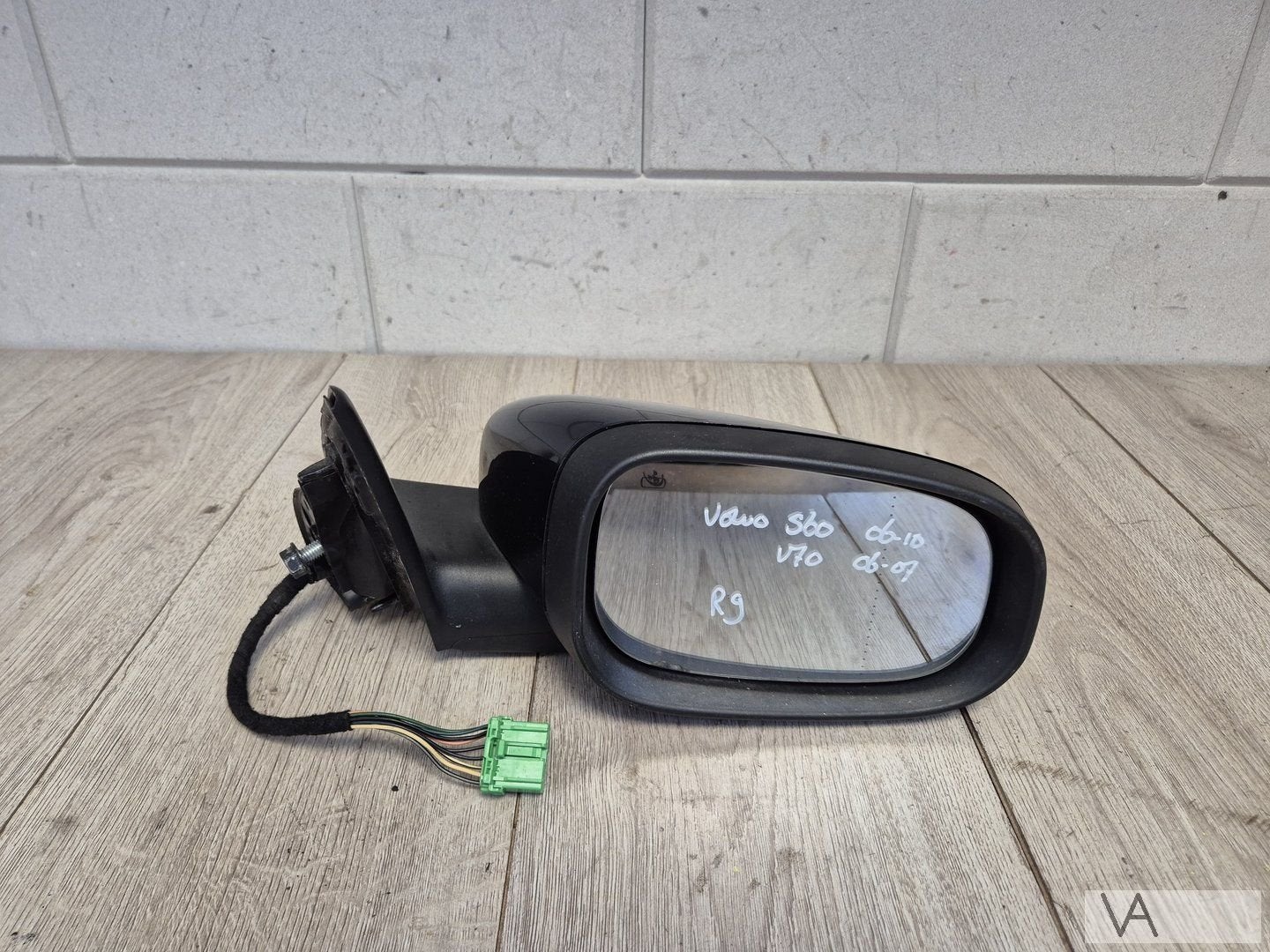 Volvo S60 en V70 2006 -2008 spiegel rechts knipperlicht €150, Gebruikt, -, -, Ophalen of Verzenden