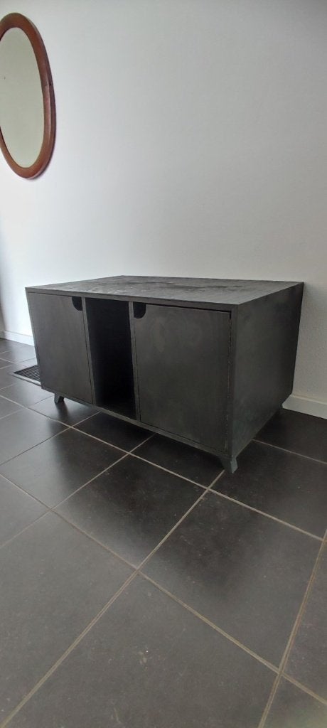Dubbele ombouw met uitloop, NIEUW, Minder grit! Handmade, Dieren en Toebehoren, Segers houtwerken, Bartsegers@gmail.com, Gesloten