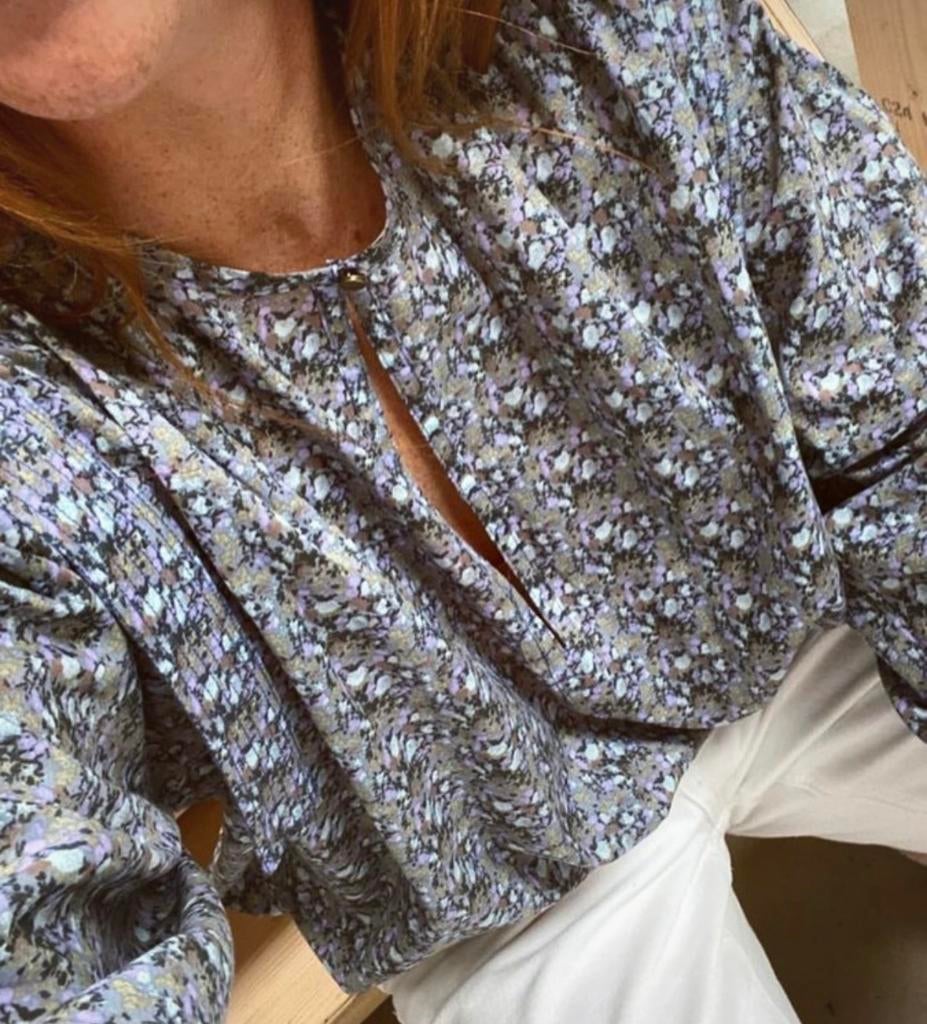 Love stories blouse, top met ballon mouwen, overhemd, maat S, Kleding | Dames, Blouses en Tunieken, Nieuw, Maat 36 (S), Blauw