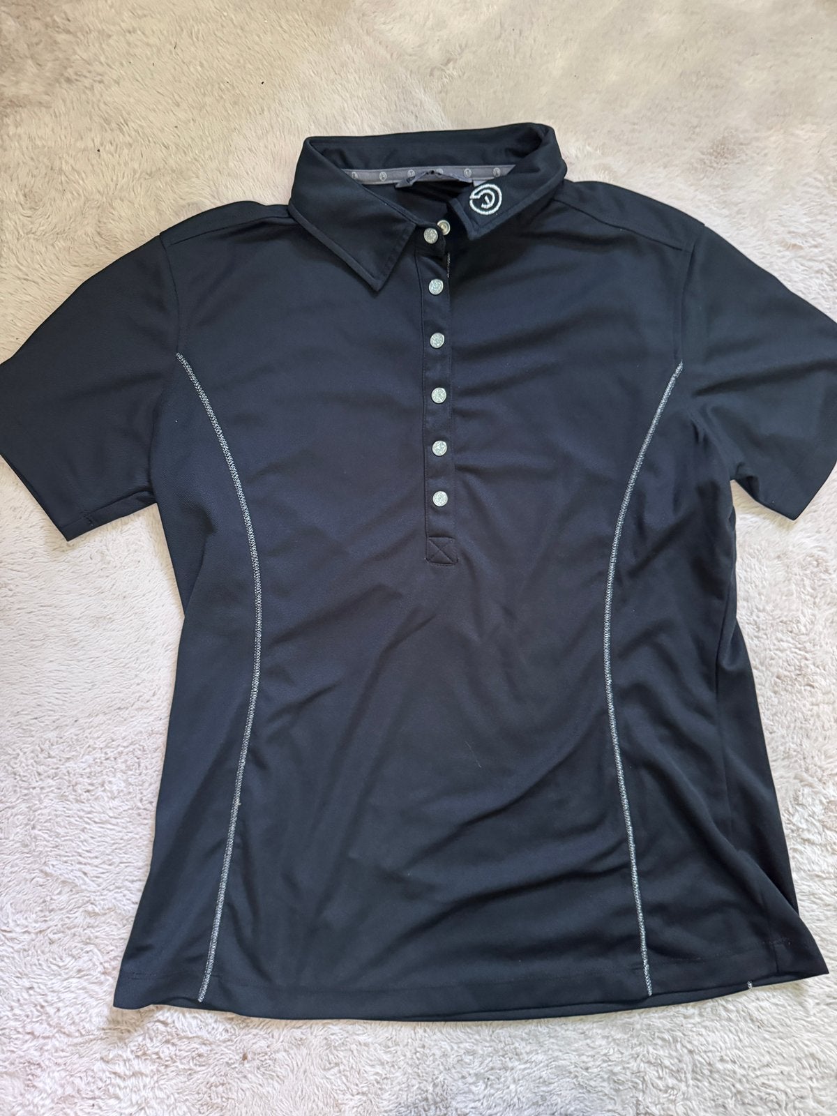 Anky polo zwart maat XL, Dressuur, Ophalen of Verzenden, Zwart, Bovenkleding