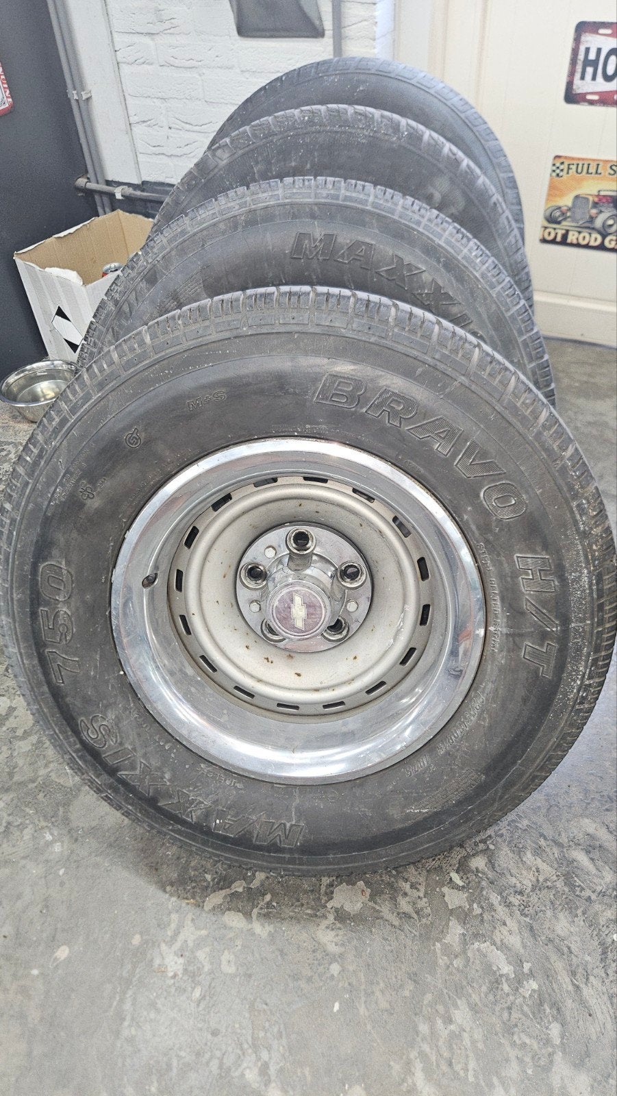Chevrolet blazer wielen met banden, Ophalen, Chevrolet