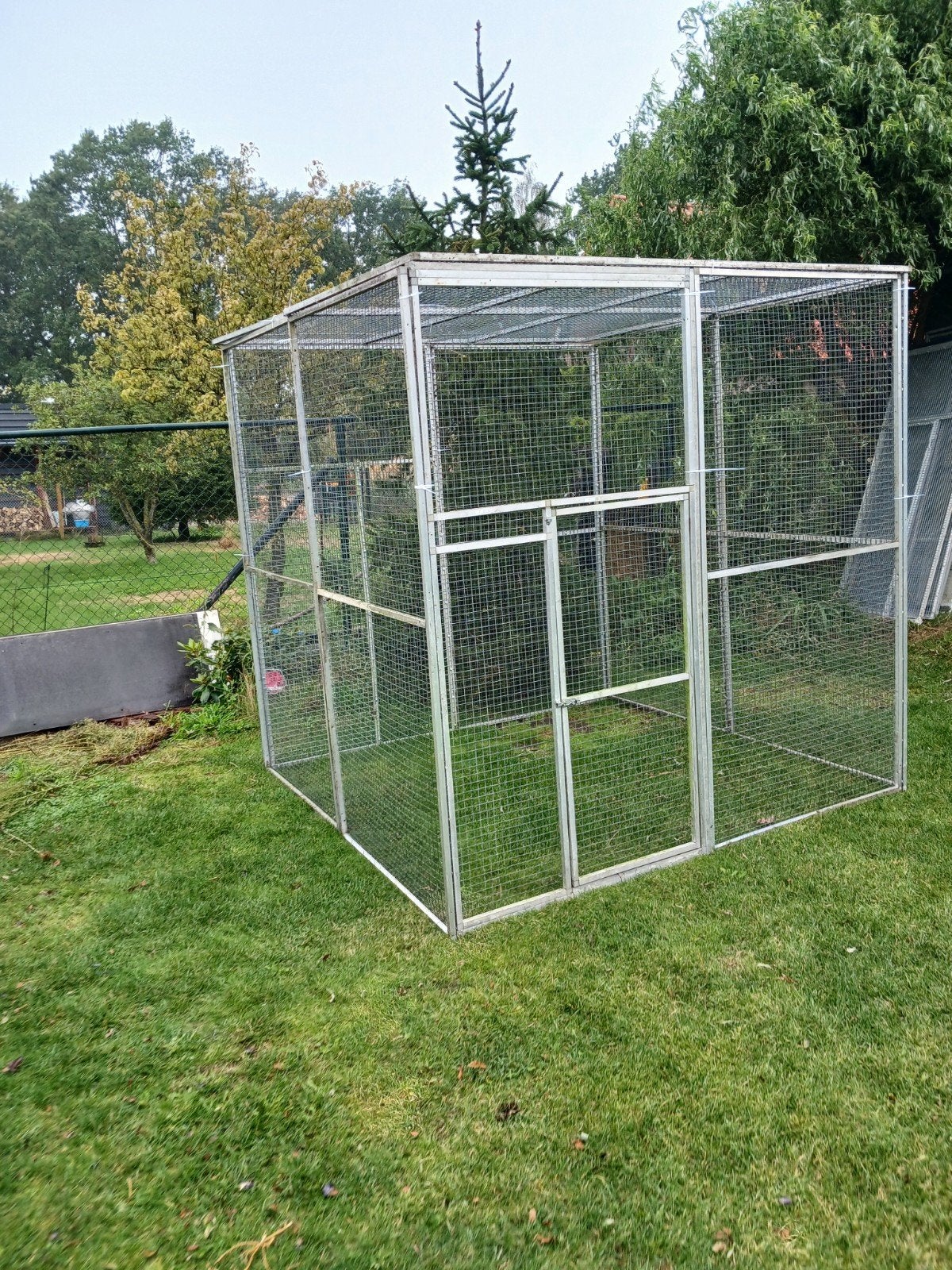 voliere aluminium kooi kattenren papagaai, Dieren en Toebehoren, Ophalen