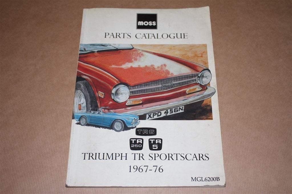 Triumph Sports Cars 1967-76 - Parts Catalogue, Auto diversen, Ophalen of Verzenden