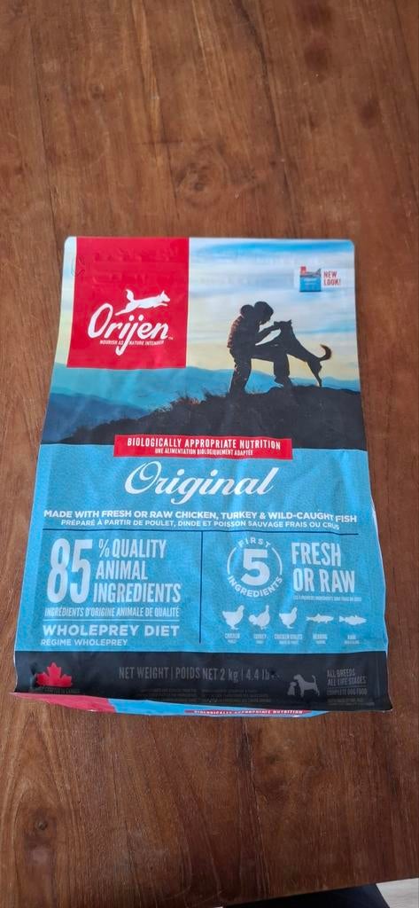 Orijen original, 2 kilo, Dieren en Toebehoren, Dierenvoeding, Ophalen of Verzenden