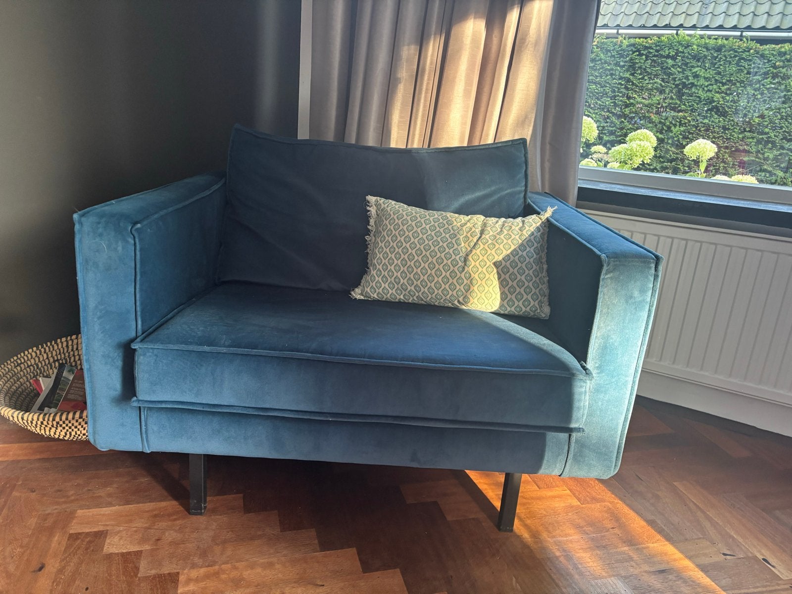 Comfortabele loveseat van Sissy Boy - Zo goed als nieuw, Ophalen, Zo goed als nieuw, Stof, 75 tot 100 cm