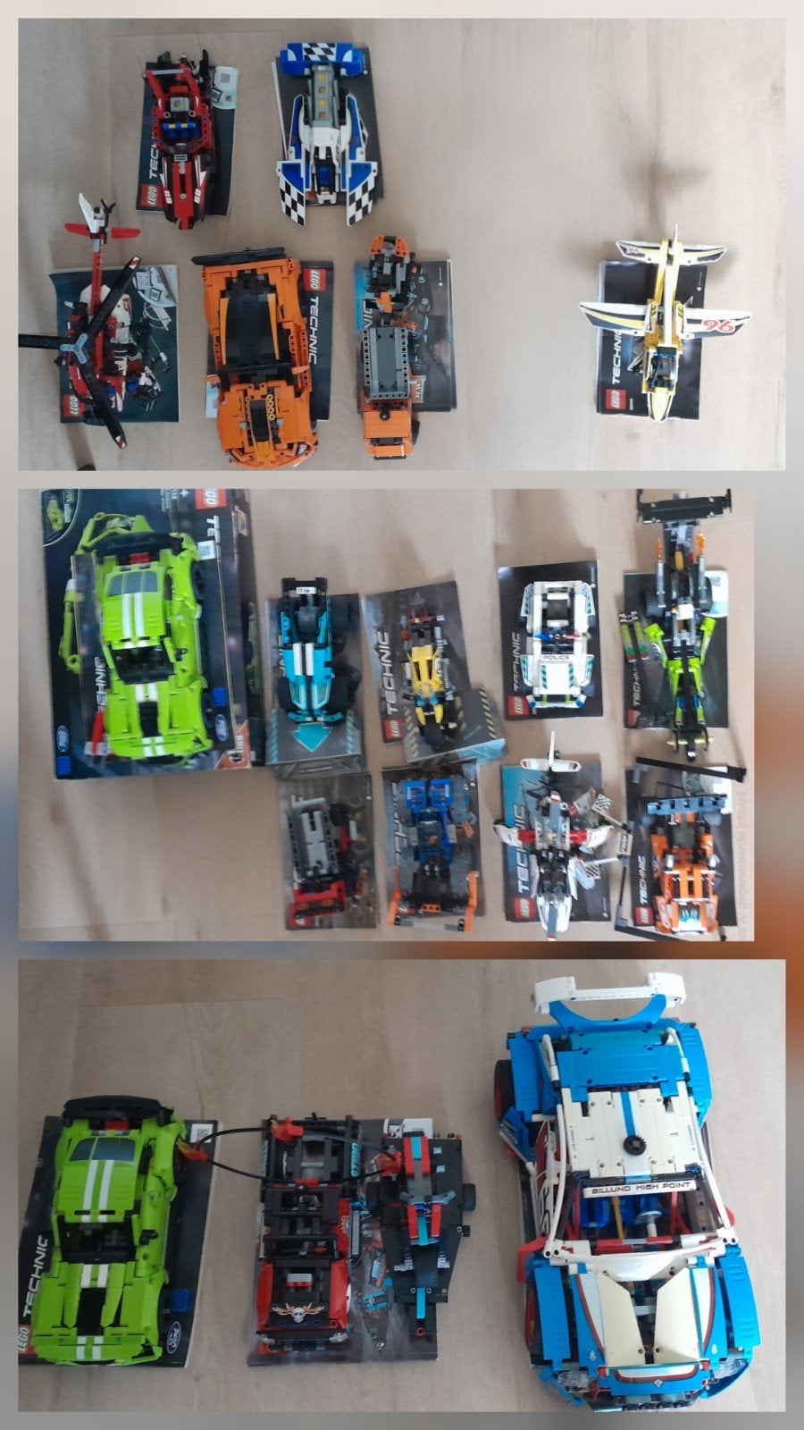 Grote collectie LEGO Technic sets (18 sets), Ophalen, Compleet, Lego, Zo goed als nieuw