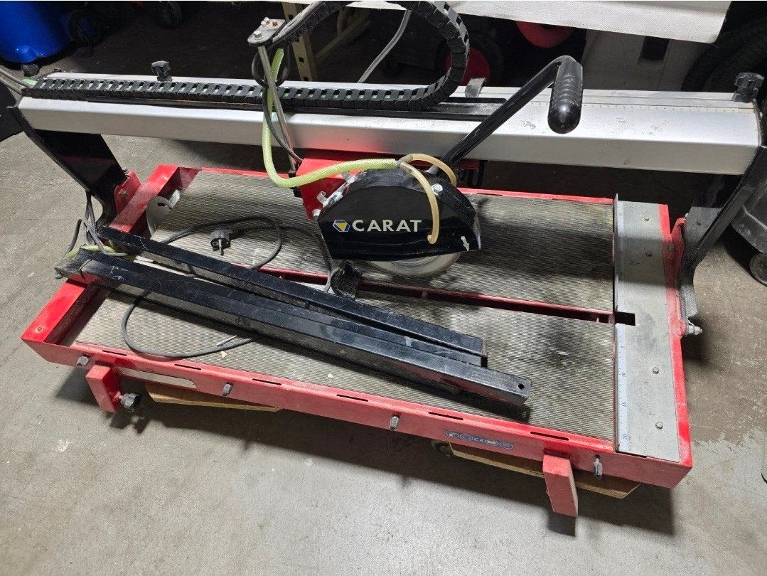 Carat tegelzaagmachine 850mm

Afmetingen zaagblad: 200 x 25,, Tuin en Terras, Ophalen of Verzenden, Carat, N.v.t, N.v.t