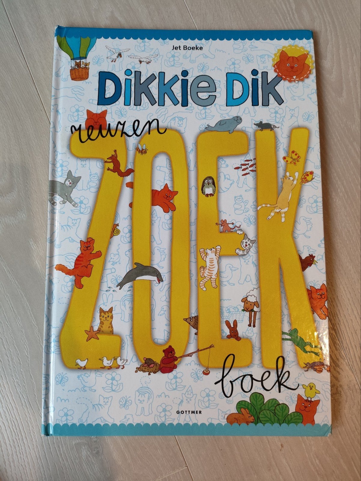 Dikkie Dik Reuzen Zoekboek - Zoekplezier voor Peuters, Boeken, Jet Boeke, Ophalen of Verzenden, Zo goed als nieuw, Uitklap-, Voel- of Ontdekboek