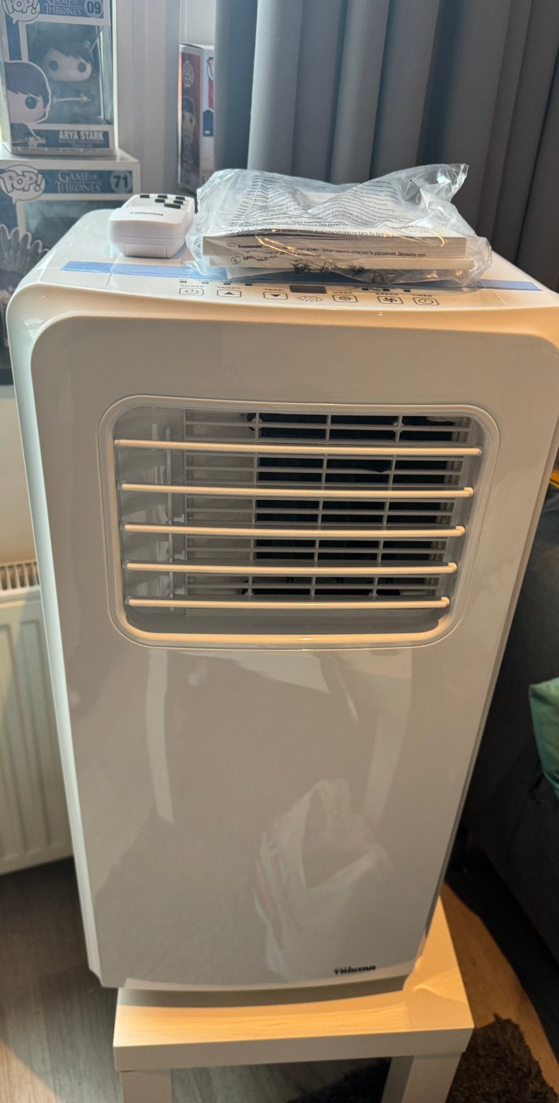 Tristar portable AC-5529 - 9000 BTU, Minder dan 60 m³, 3 snelheden of meer, Ophalen of Verzenden, Zo goed als nieuw
