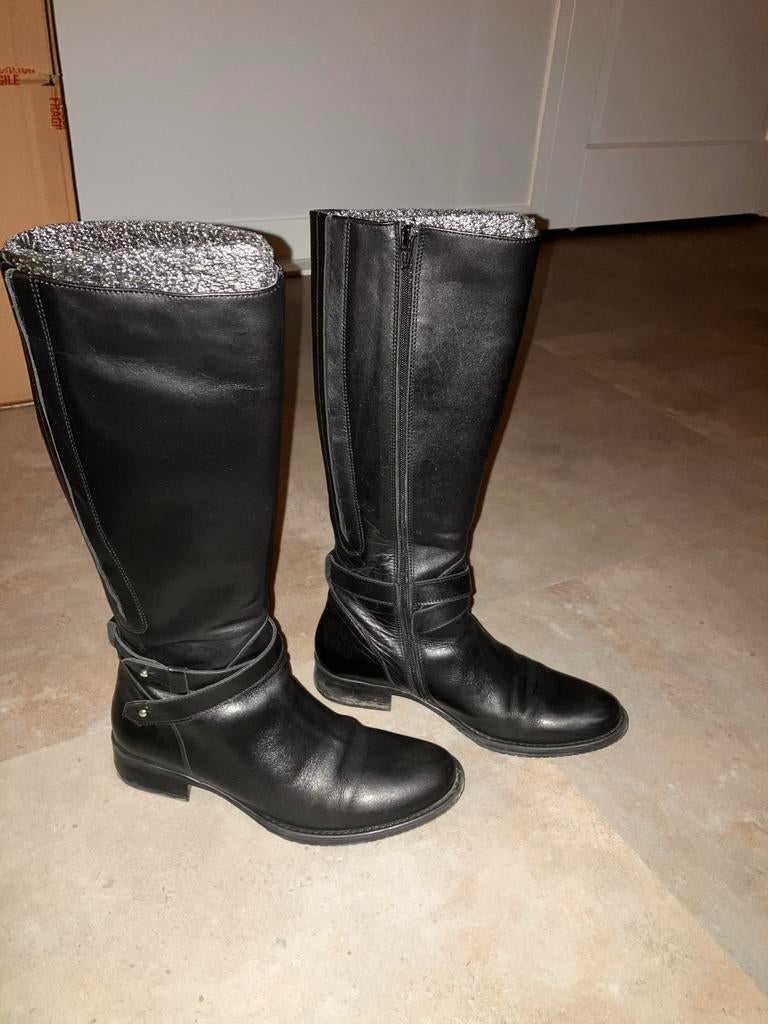JJ Footwear Laarzen Maat 39 Wijdte XS-S, Ophalen of Verzenden, Gedragen, Zwart, Hoge laarzen