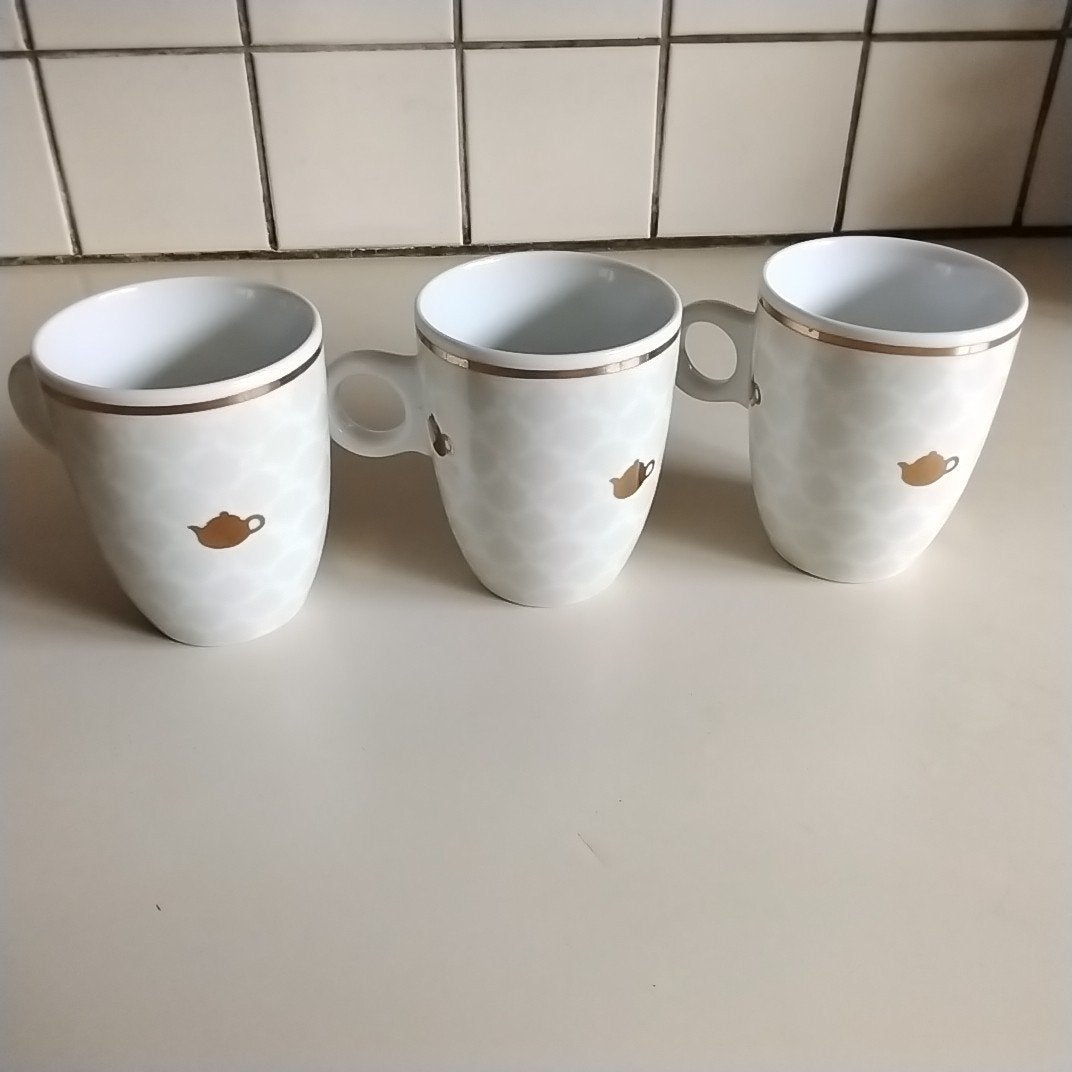 3 pickwick mokken, Ophalen of Verzenden, Zo goed als nieuw, Overige stijlen, Kop(pen) en/of Schotel(s)