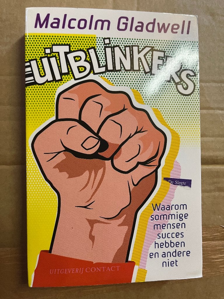 boek: Uitblinkers,	Malcom Gladwell, Boeken, Ophalen of Verzenden, Zo goed als nieuw, Logica of Wetenschapsfilosofie, Malcom Gladwell