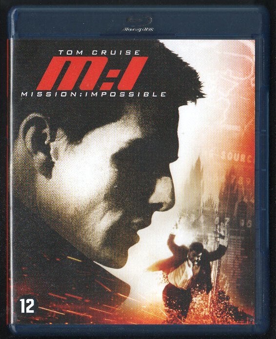 Mission: Impossible 1, 2e uitgave. Blu-ray., Ophalen of Verzenden, Gebruikt, Thrillers en Misdaad