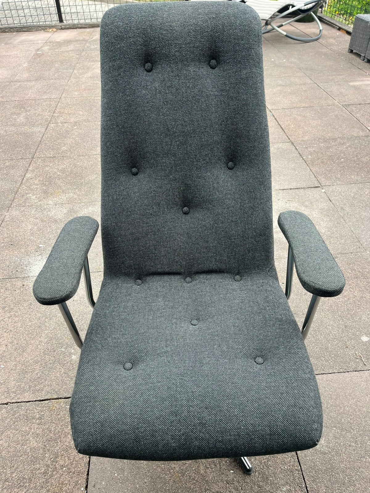 Goldsiegel armchair jan des bouvrie, Ophalen, Zo goed als nieuw, Grijs, Eén