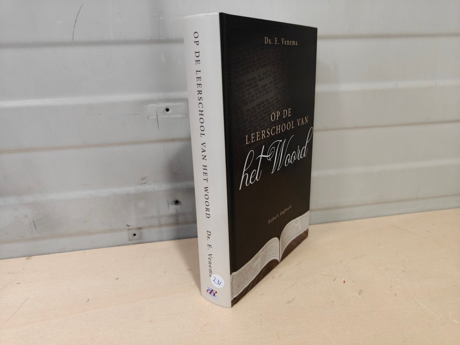 Nr. 231 Ds. E. Venema: Op de Leerschool van het Woord, Ds. E. Venema, Christendom | Protestants, Ophalen of Verzenden, Zo goed als nieuw