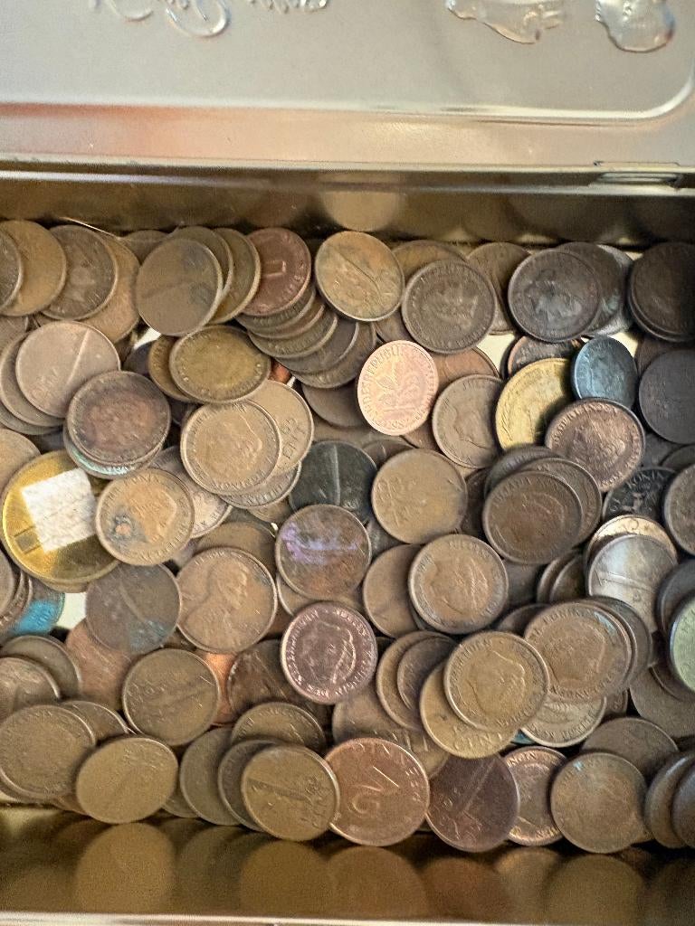 Partij Oude Munten En Buitenlands Kleingeld, Verzenden, Vóór koninkrijk, 1 cent, Losse munt