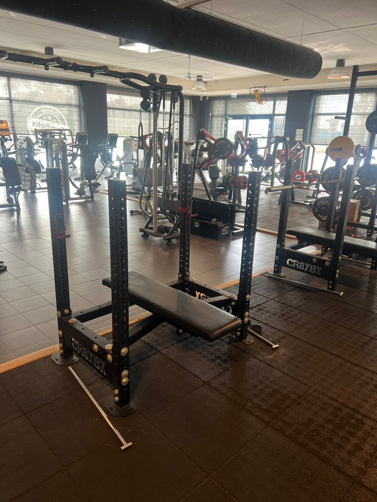 2x westside bench press, Ophalen, Gebruikt, Fitnessbank