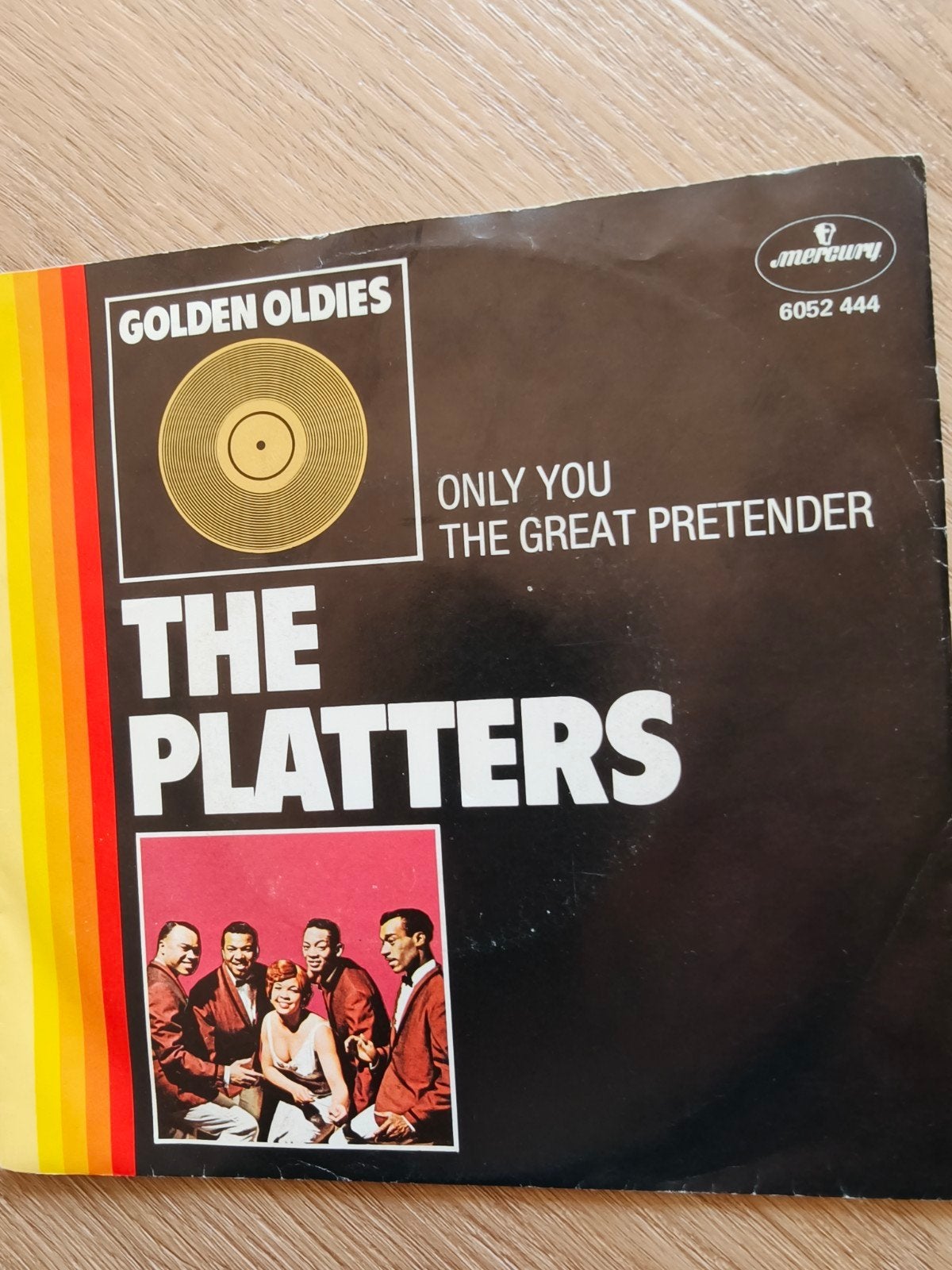 The Platters - Golden Oldies: Only You / The Great Pretender, Cd's en Dvd's, Gebruikt, 7 inch, Ophalen of Verzenden, Pop