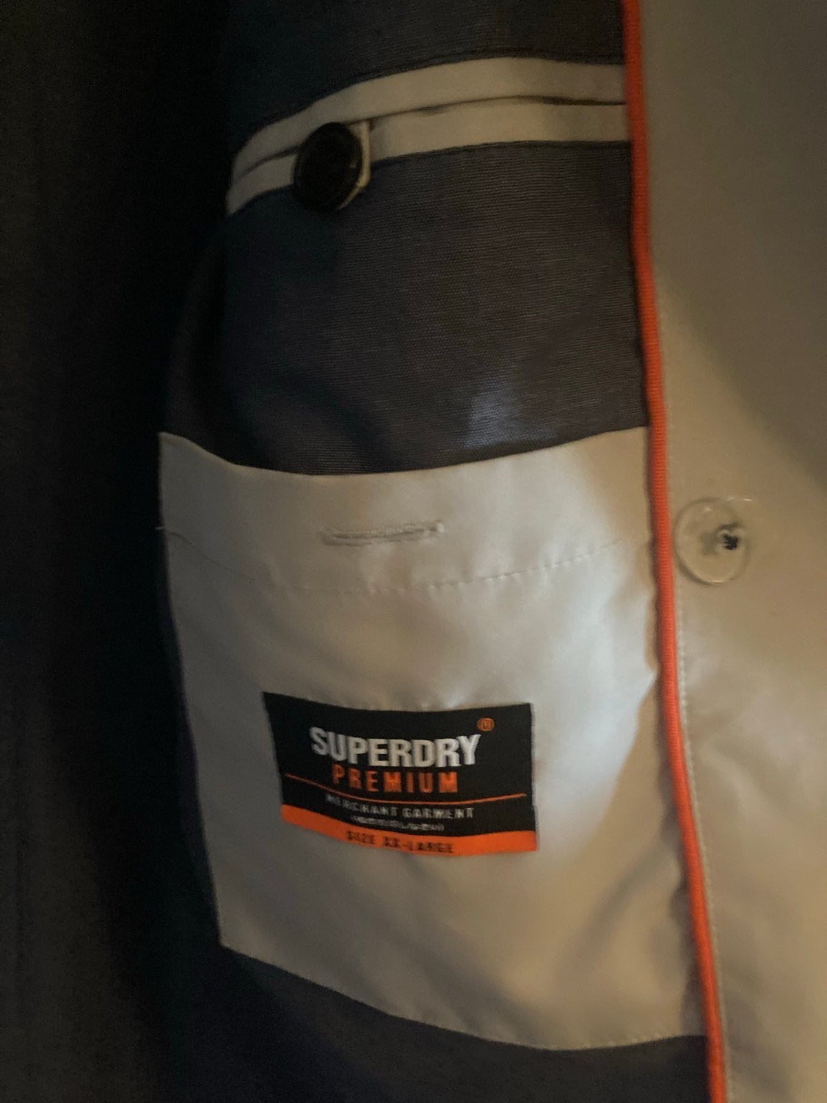 Superdry Premium Trenchcoat - Zo goed als nieuw, Ophalen of Verzenden, Zo goed als nieuw, Overige maten, Beige