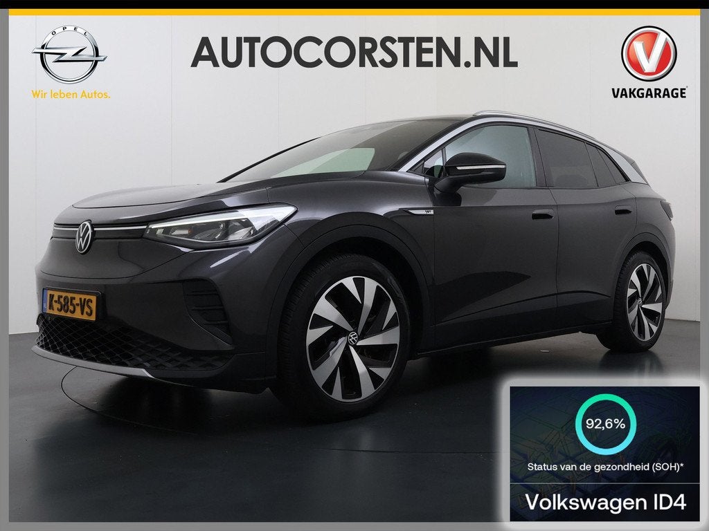 Volkswagen ID.4 1st 82Wh SOH 92,6% Navi Camera Adap.Cruise P, Auto's, Volkswagen, Automaat, Achterwielaandrijving, Gebruikt, Zwart
