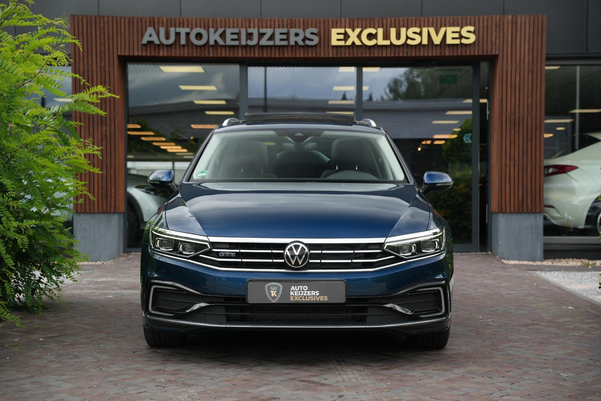 Volkswagen Passat 1.4 TSI PHEV GTE Pano, Stof, Gebruikt, Blauw, Plug-in hybride